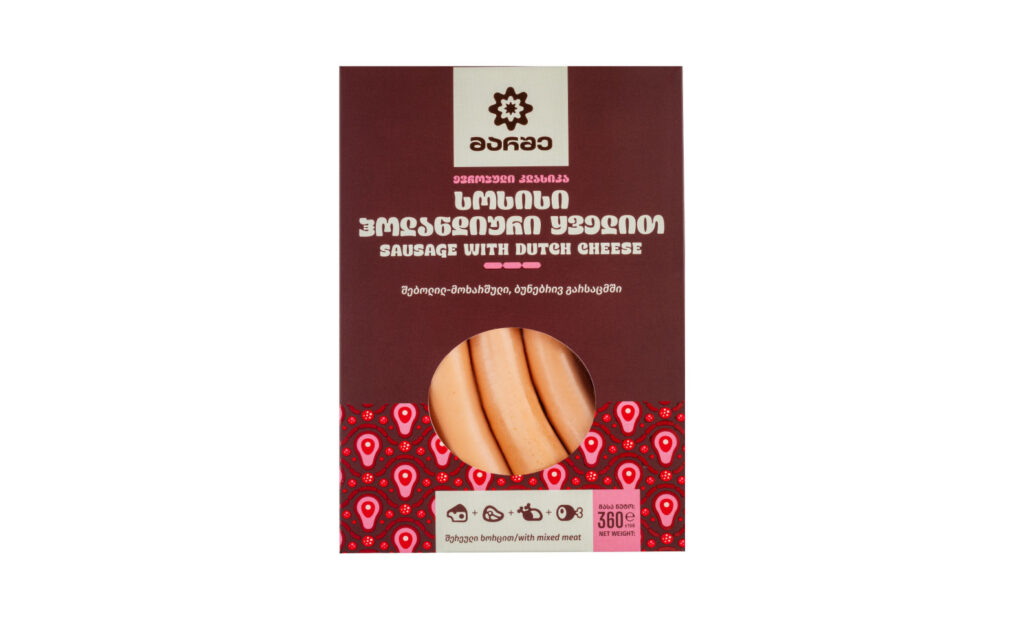 სოსისი ჰოლანდიური ყველით